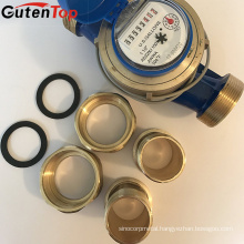 Gutentop Reed Switch Pulse Output Flow Intelligent Water Meter With Connector